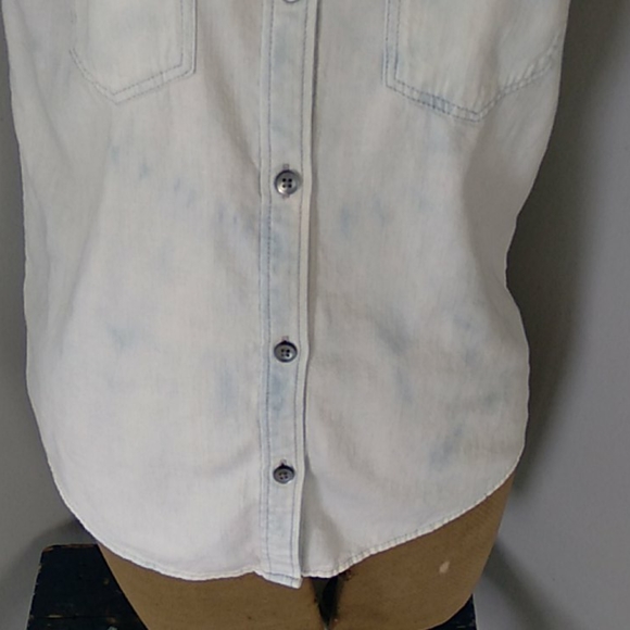 VTG 2000 EXPRESS JEAN DESTROYED SHIRT SP - Picture 3 of 7